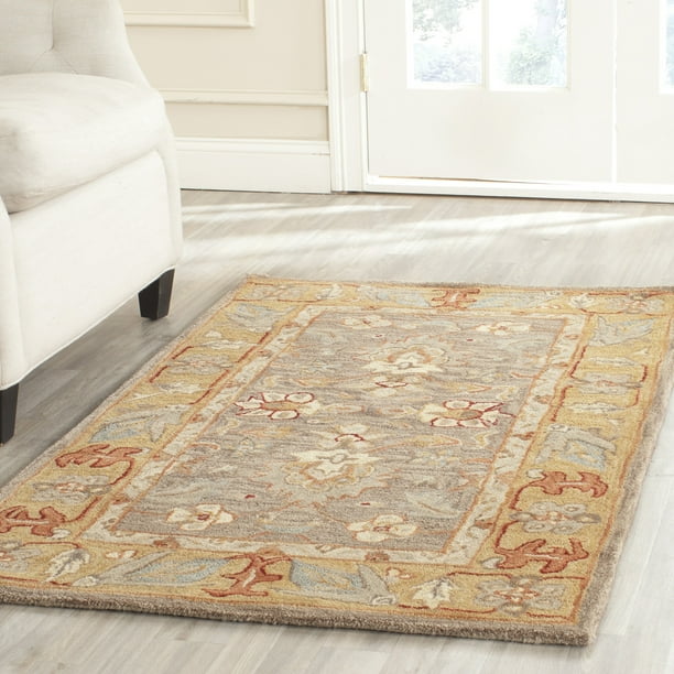 3' x 5' Brown Safavieh Anatolia Collection AN577A Handmade Traditional Oriental Premium Wool Area Rug Camel 3' x 5' Brown Safavieh Anatolia Collection AN577A Handmade Traditional Oriental Premium Wool Area Rug Camel